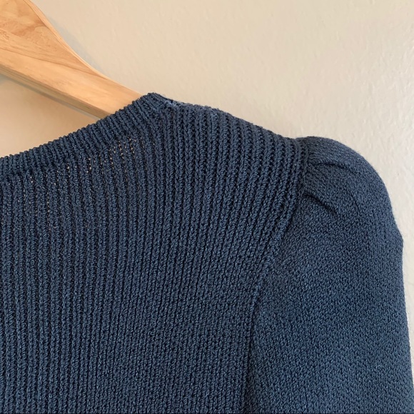 Vintage ST. JOHN Peplum Sweater V-Neck RELISTED - Picture 10 of 13